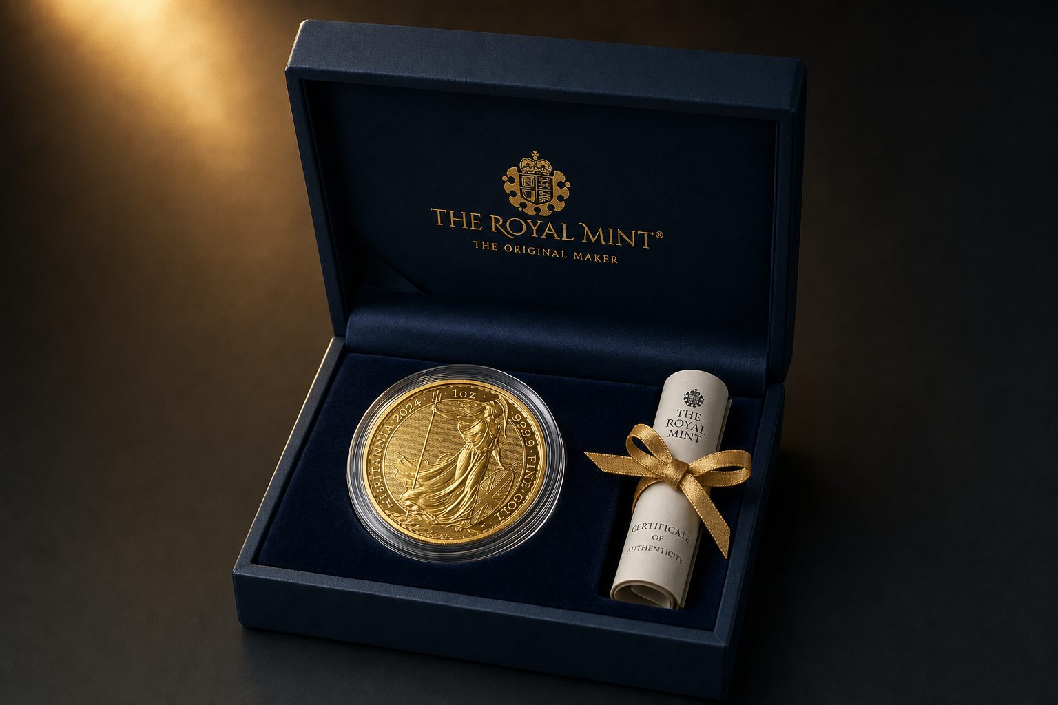 Britannia Gold Coin Presentation Box