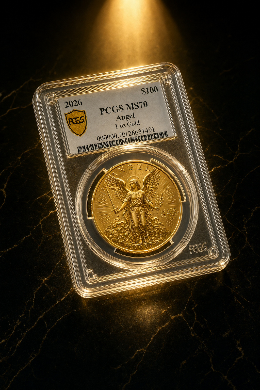 PCGS MS70 The Angel 2026
